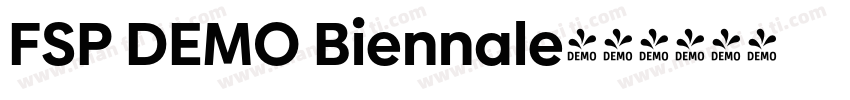 FSP DEMO Biennale字体转换